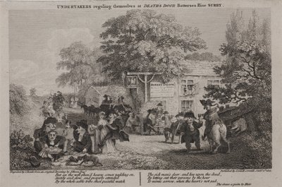 Undertakers regaling themselves at Deaths Door by John Nixon